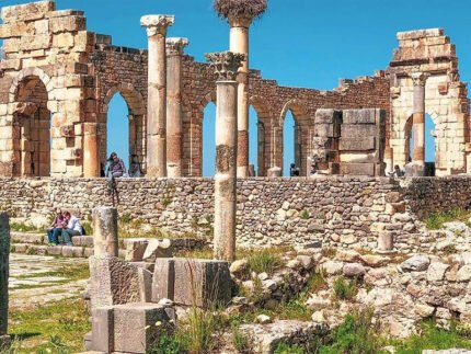 La excursion de un dia a Meknes y Volubilis desde Fes ofrece una experiencia fascinante para descubrir el legado historico de Marruecos, recorriendo antiguas ciudades imperiales y yacimientos romanos que reflejan siglos de historia, cultura y civilizacion.